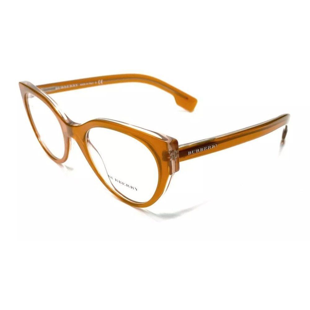 Burberry Women's Opal Yellow Square Eyeglasses!